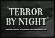 Terror By Night